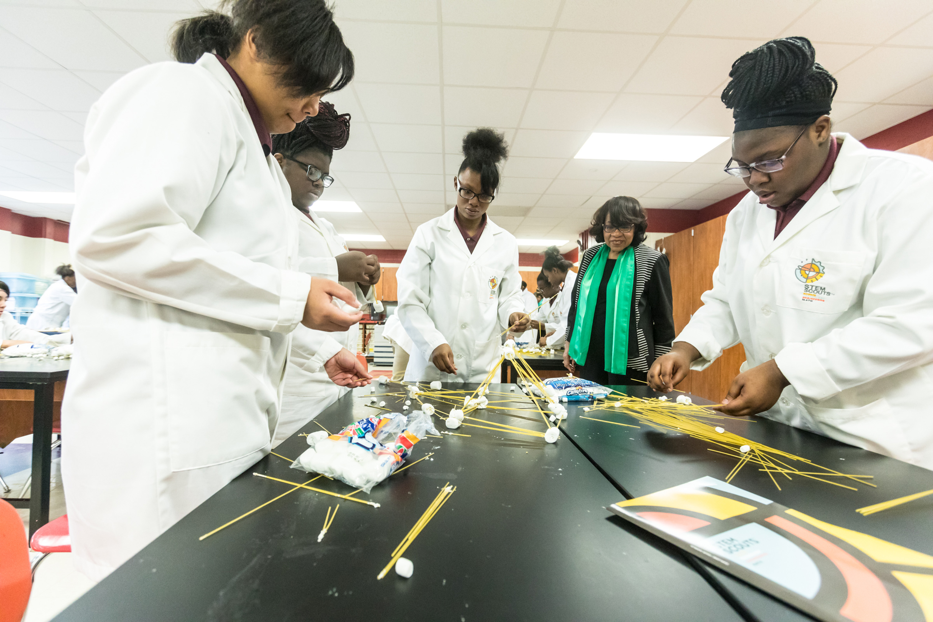 One Indiana school is helping girls find their footing in STEM fields