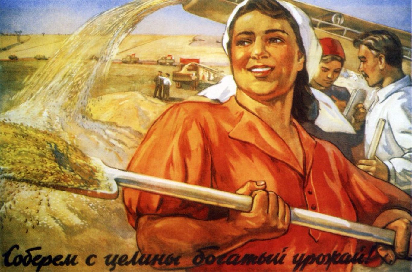 These Soviet propaganda posters once evoked heroism, pride and anxiety